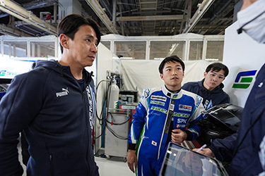 平中 選手・国本 選手・水野 選手